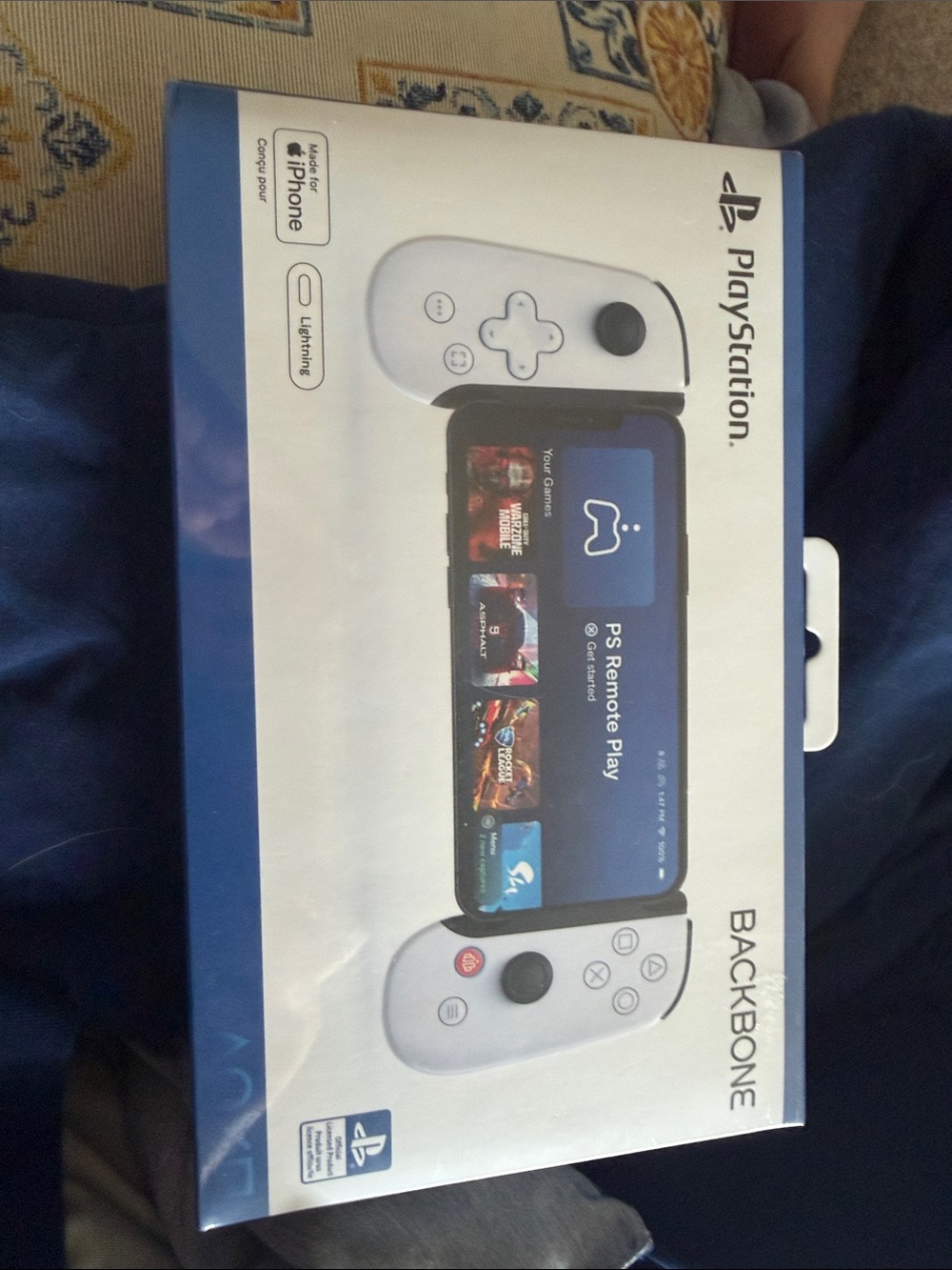 PlayStation Backbone Mobile Controller — White